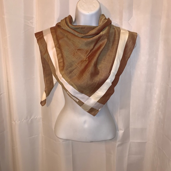 BALENCIAGA iridescent silk/cotton blend SCARF - Picture 1 of 10